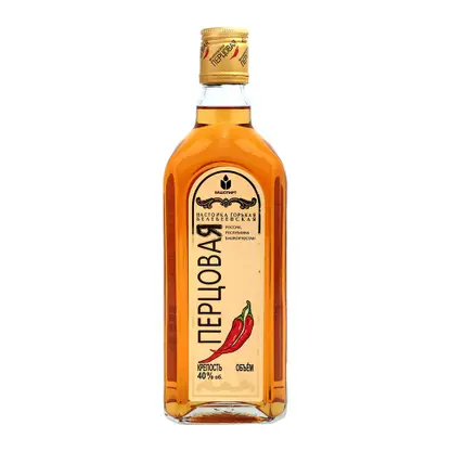 Изображение товара Настойка Белебеевская Перцовая горькая 40% 500мл