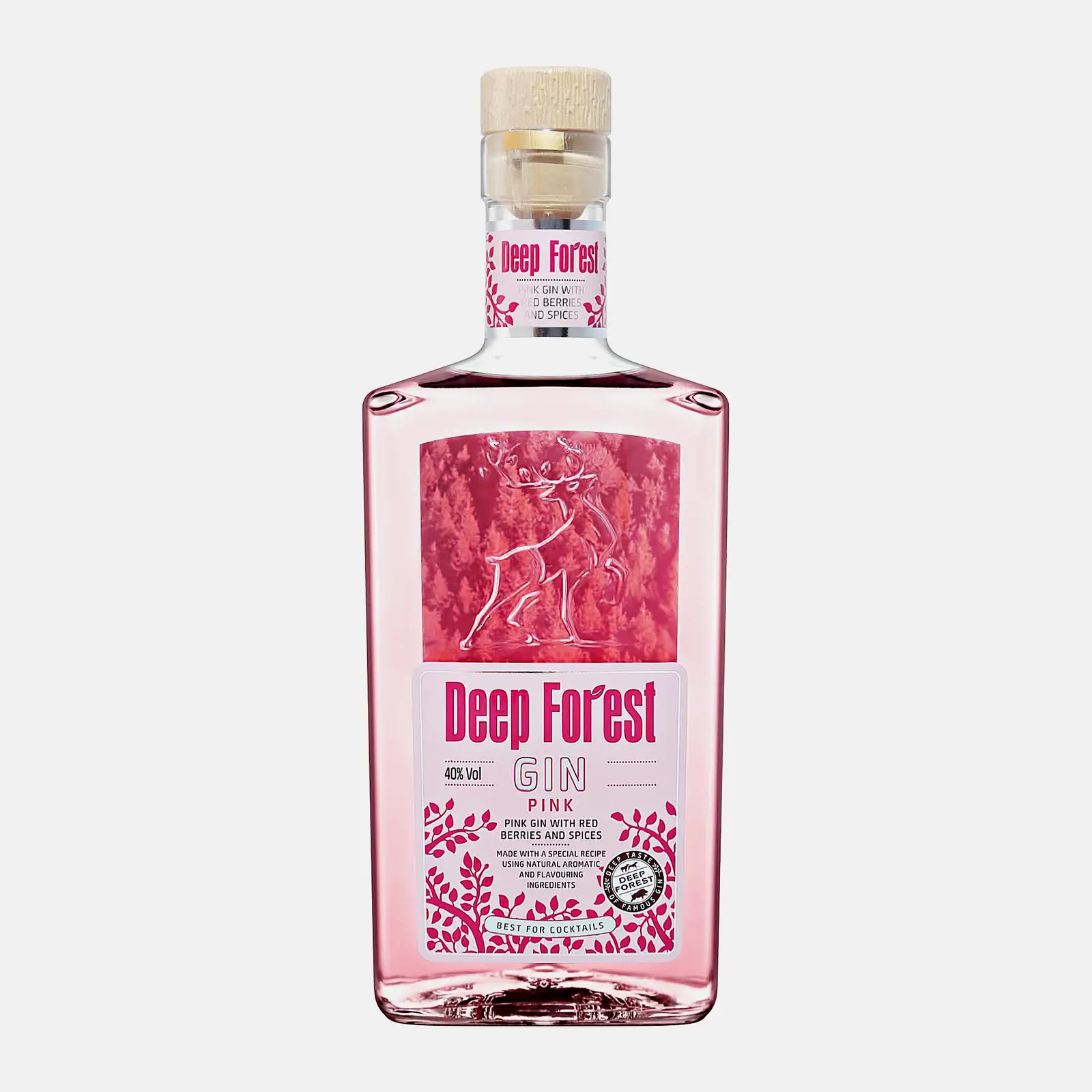 Джин Deep Forest Pink 40% 500мл Джин Deep Forest Pink 40% 500мл