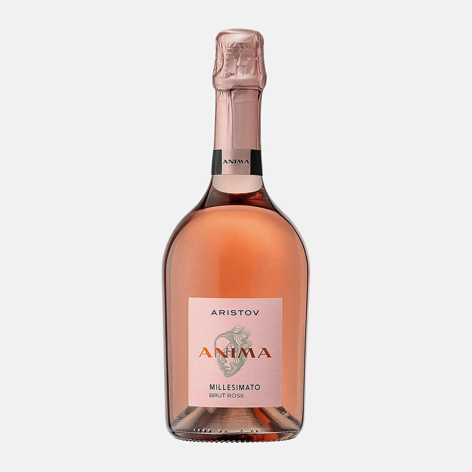 Изображение товара Вино Аристов Анима розовое игристое брют 12% 750мл Россия