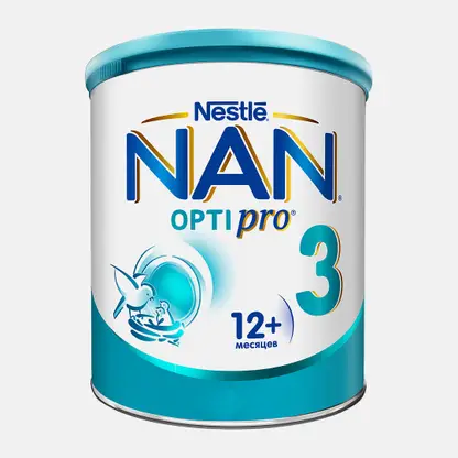 Молочко детское NAN 3 OptiPro с 12 месяцев 800г