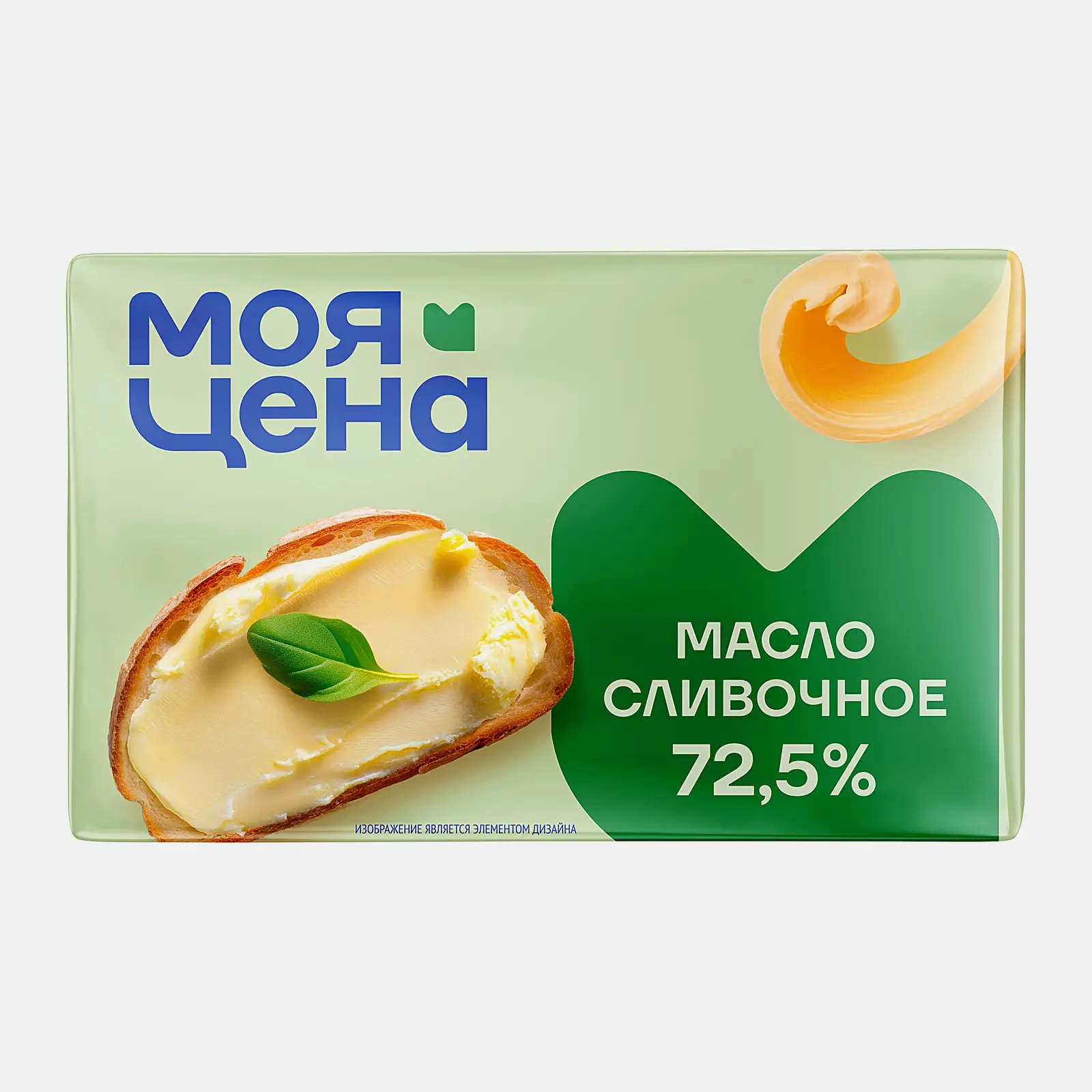 Масло сливочное Магнит Крестьянское 72.5% 180г
