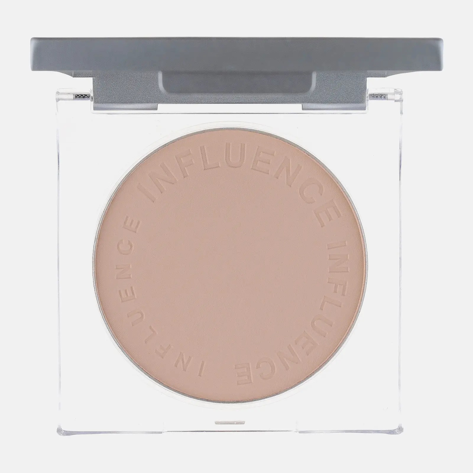 Компактная пудра для лица тон 01 Бело-бежевый Influence Beauty Mattronic