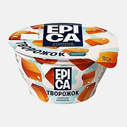 Творожок солёная карамель Epica 7.6% 130г