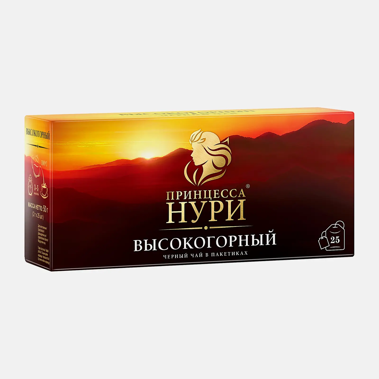 Чай черный Принцесса Нури Высокогорный 25пак