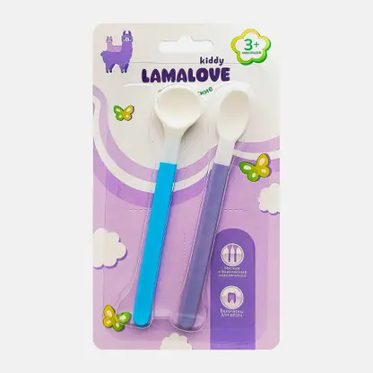 Ложки детские Lamalove 18670 2шт в наборе 4+ в ассортименте