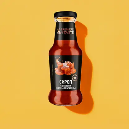 Сироп со вкусом соленая карамель Premiere of taste 250мл