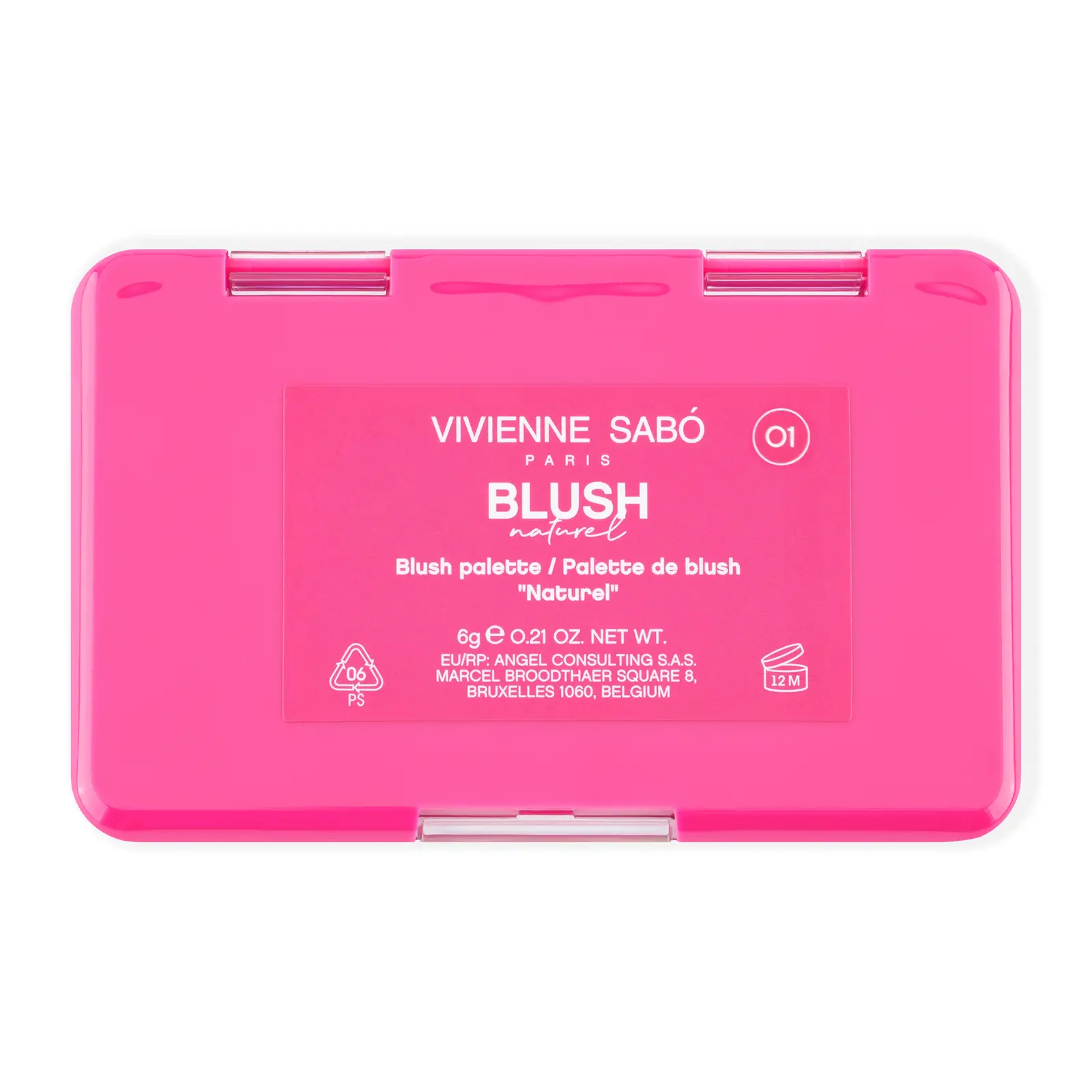 Палетка румян Vivienne Sabo Naturel 01 
