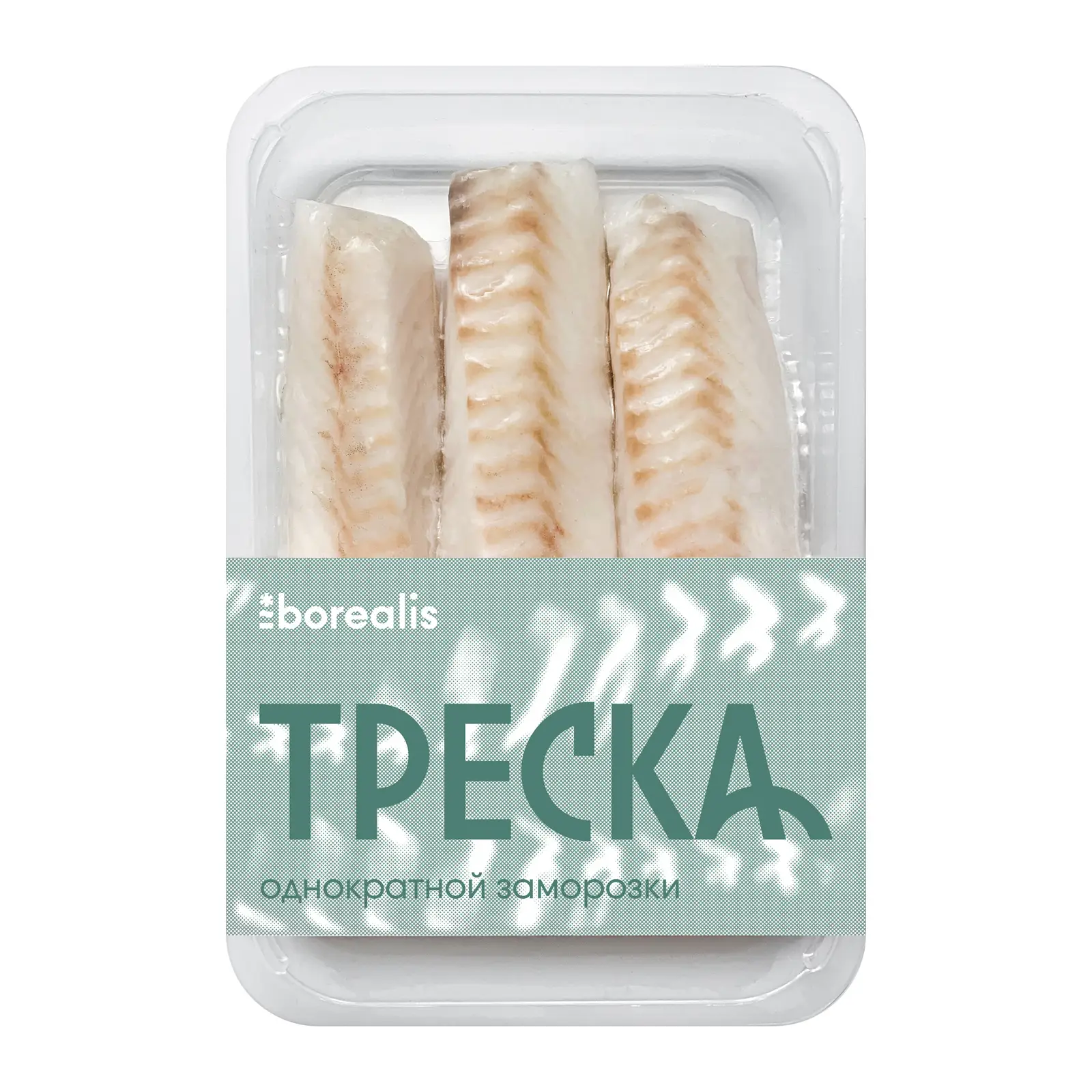 Изображение товара Филе трески Borealis 400g - нежный и вкусный продукт