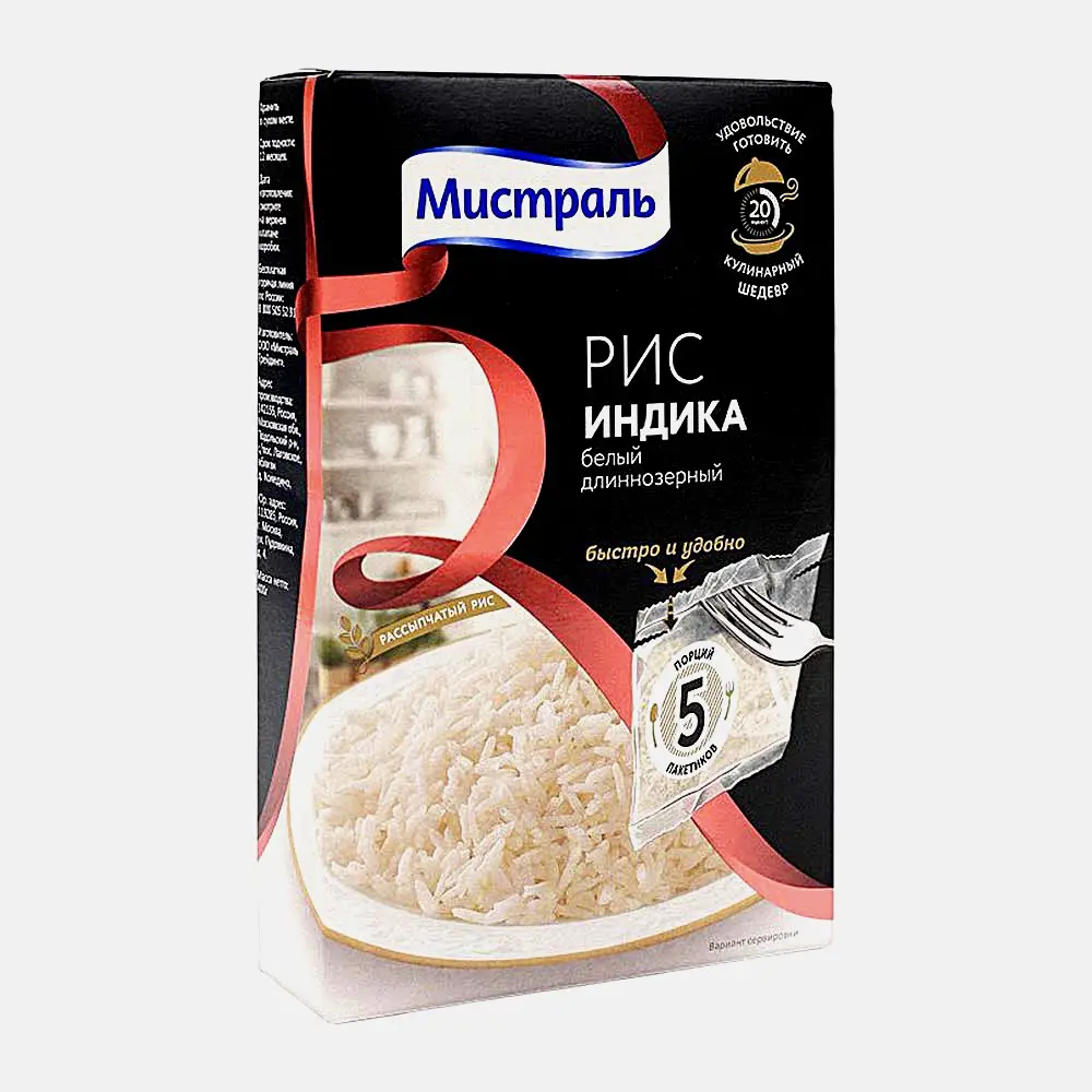 Рис Индика Мистраль 400г - фото 2