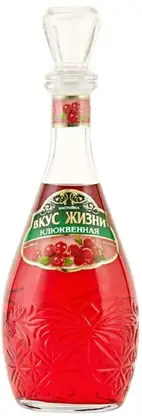 Настойка сладкая Вкус жизни Клюквенная 20% 500мл