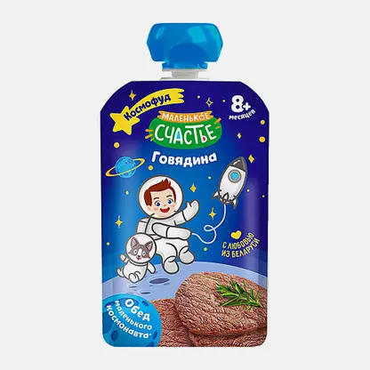 Пюре из говядины Маленькое Счастье 80г