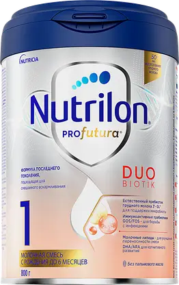 Смесь сухая молочная Profutura Duobiotik 1 Nutrilon 800г