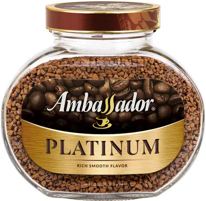 Изображение товара Кофе растворимый Ambassador Platinum 95г