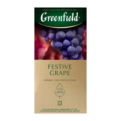 Изображение товара Чай травяной Greenfield Festive Grape 25пак