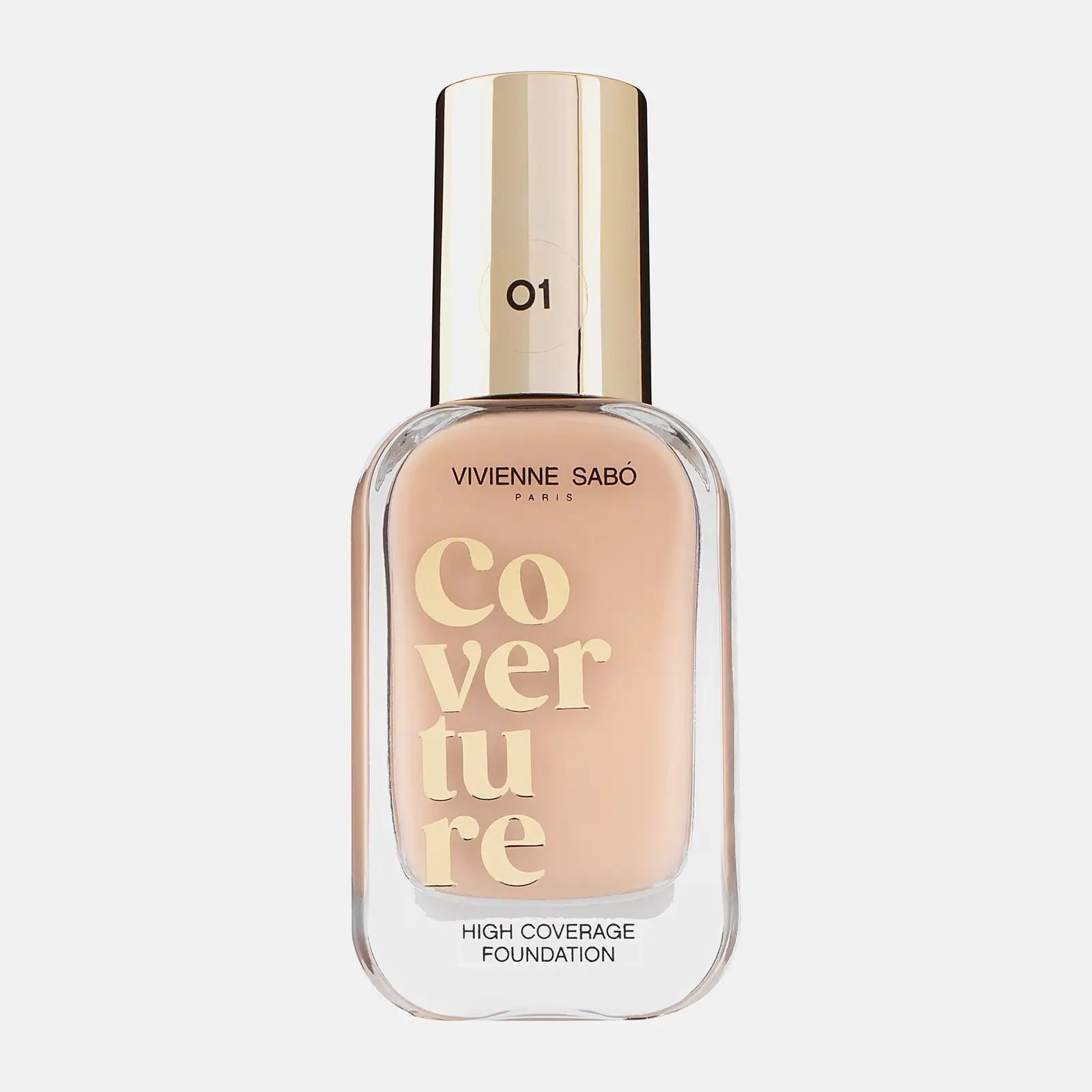 Плотный тональный крем для лица тон 01 Vivienne Sabo Coverture