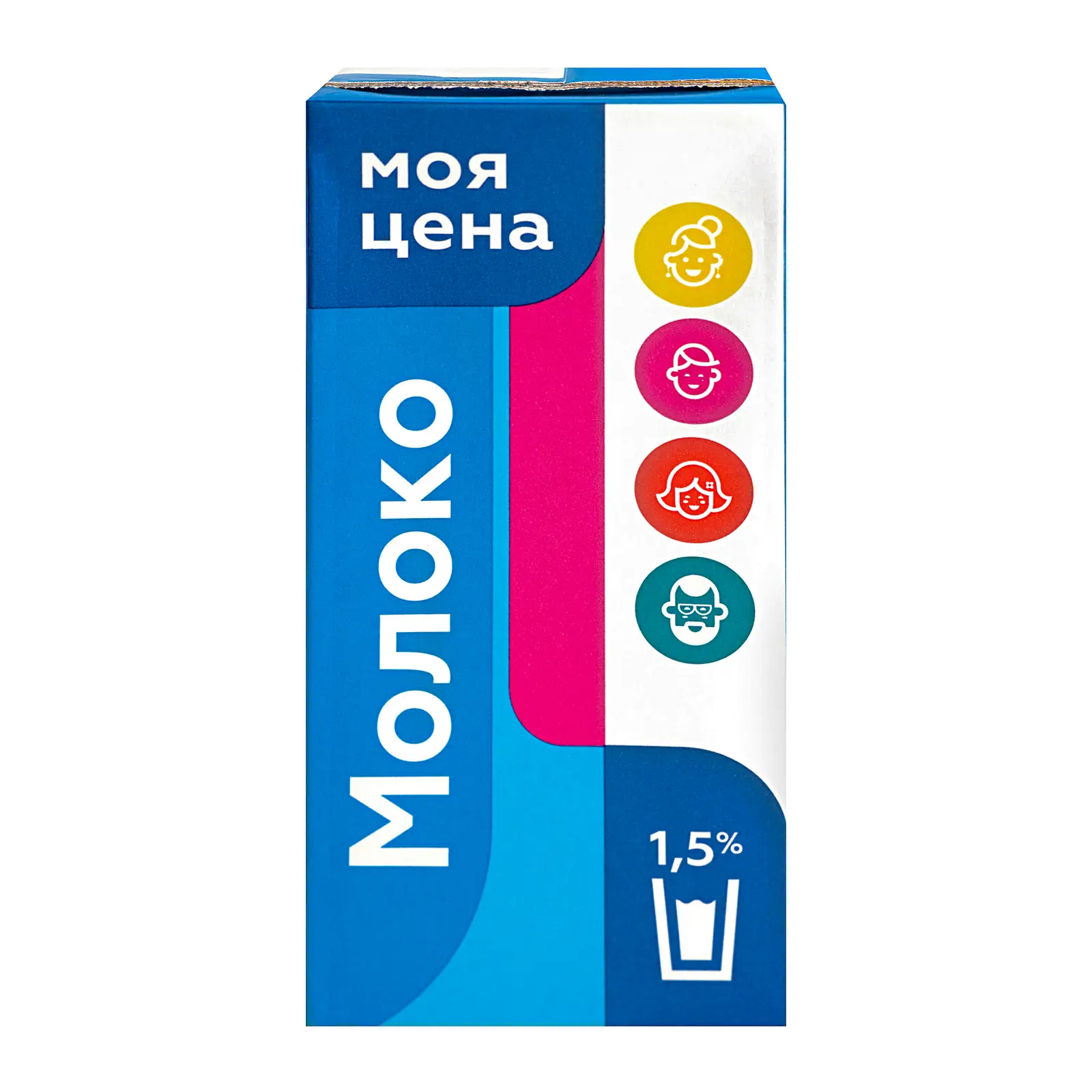 Изображение товара Молоко Моя цена ультрапастеризованное 1.5% 973мл