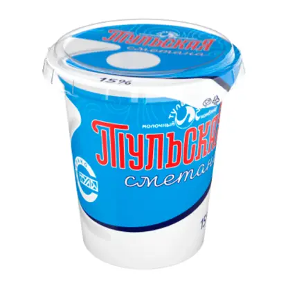 Изображение товара Сметана Тульская 15% 300г