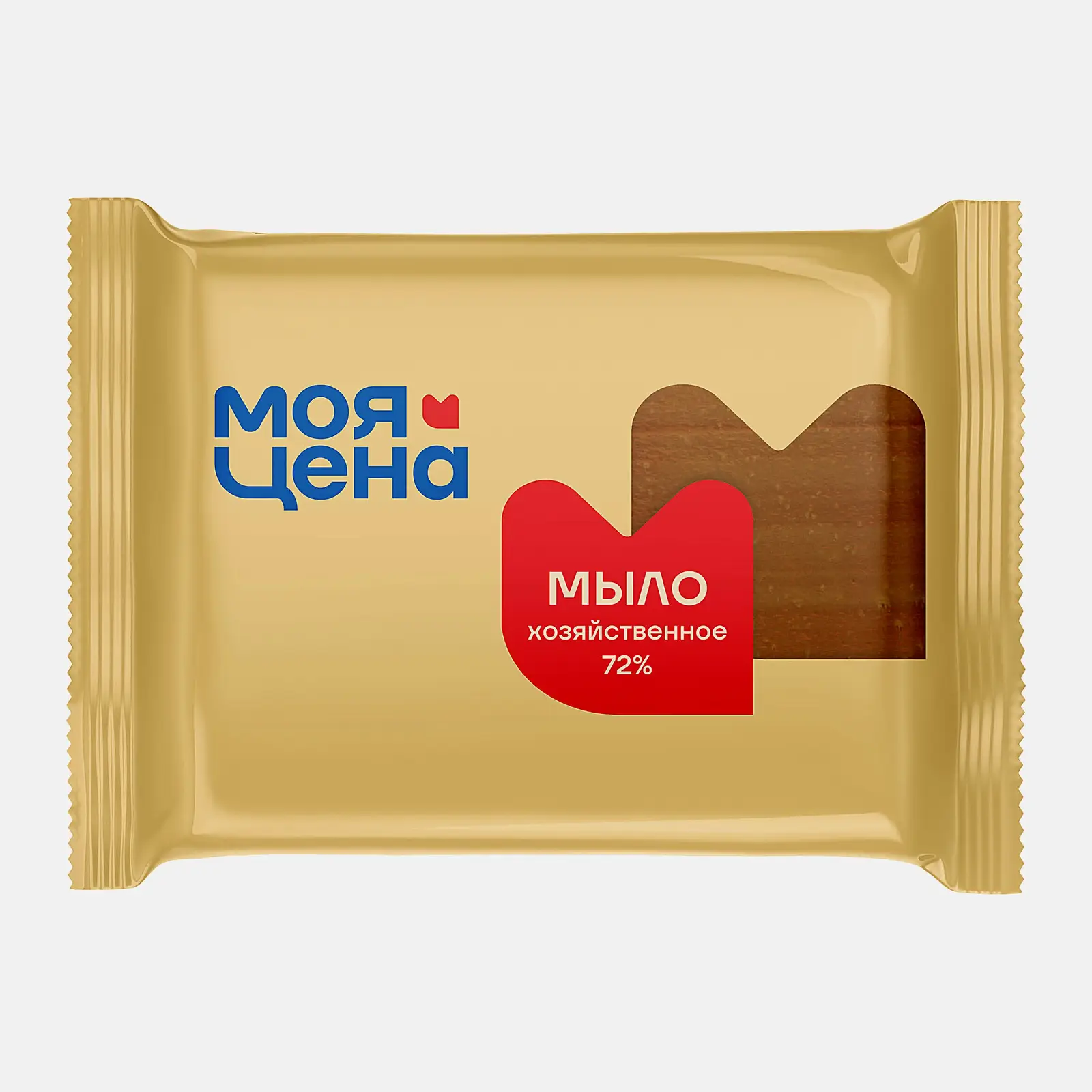 Мыло Моя цена хозяйственное 72% 150г