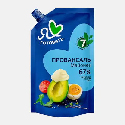 Майонез Я люблю готовить Классический 67% 374г