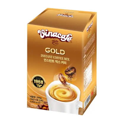 Изображение товара Растворимый кофе Vinacafe Gold Original 3в1 16г Изображение товара Растворимый кофе Vinacafe Gold Original 3в1 16г