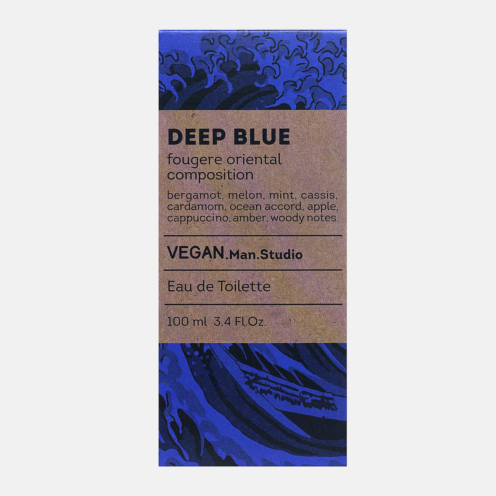 Туалетная вода Deep Blue Vegan Man Studio мужская 100мл - фото 3