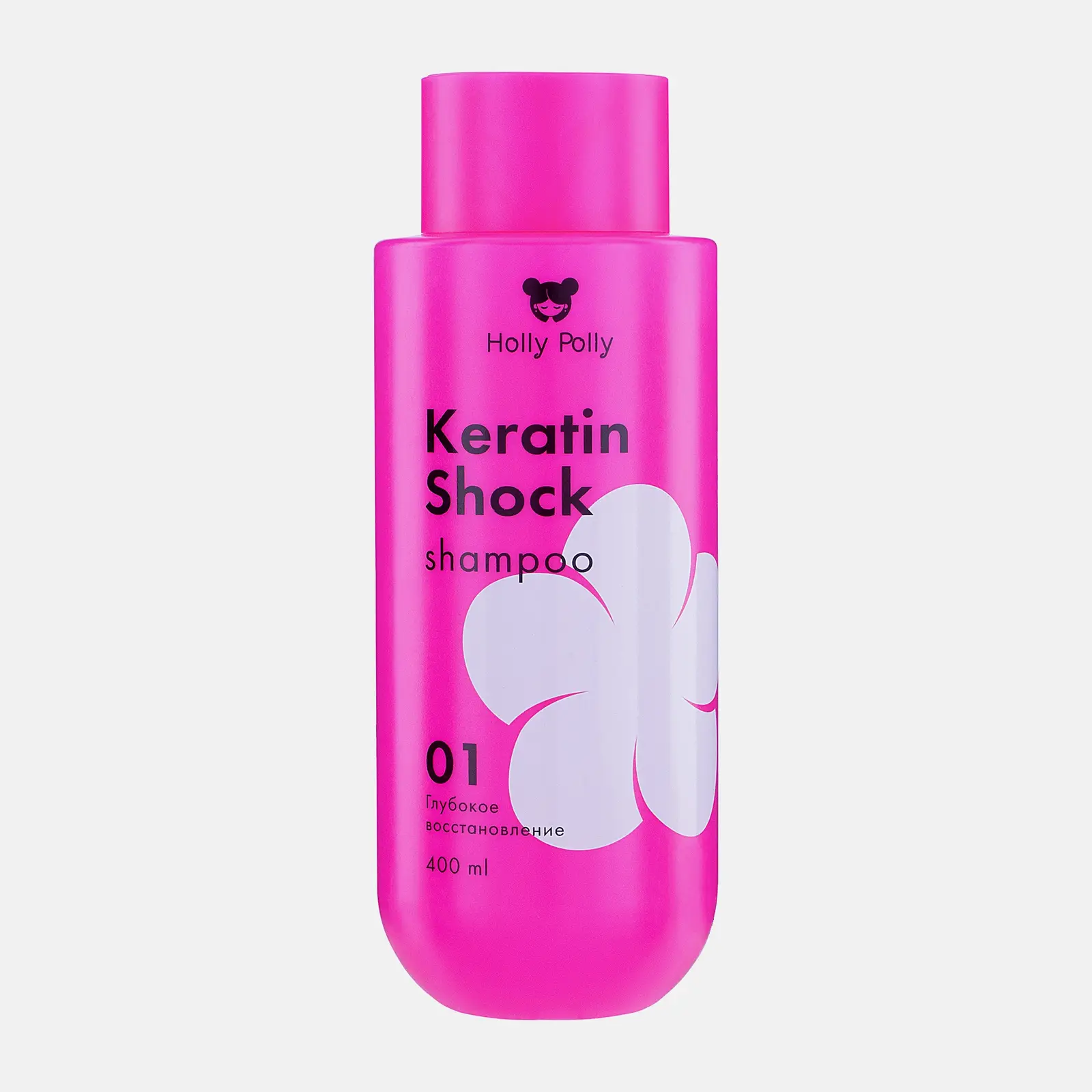 Шампунь Holly Polly Keratin Shock Восстанавливающий 400мл