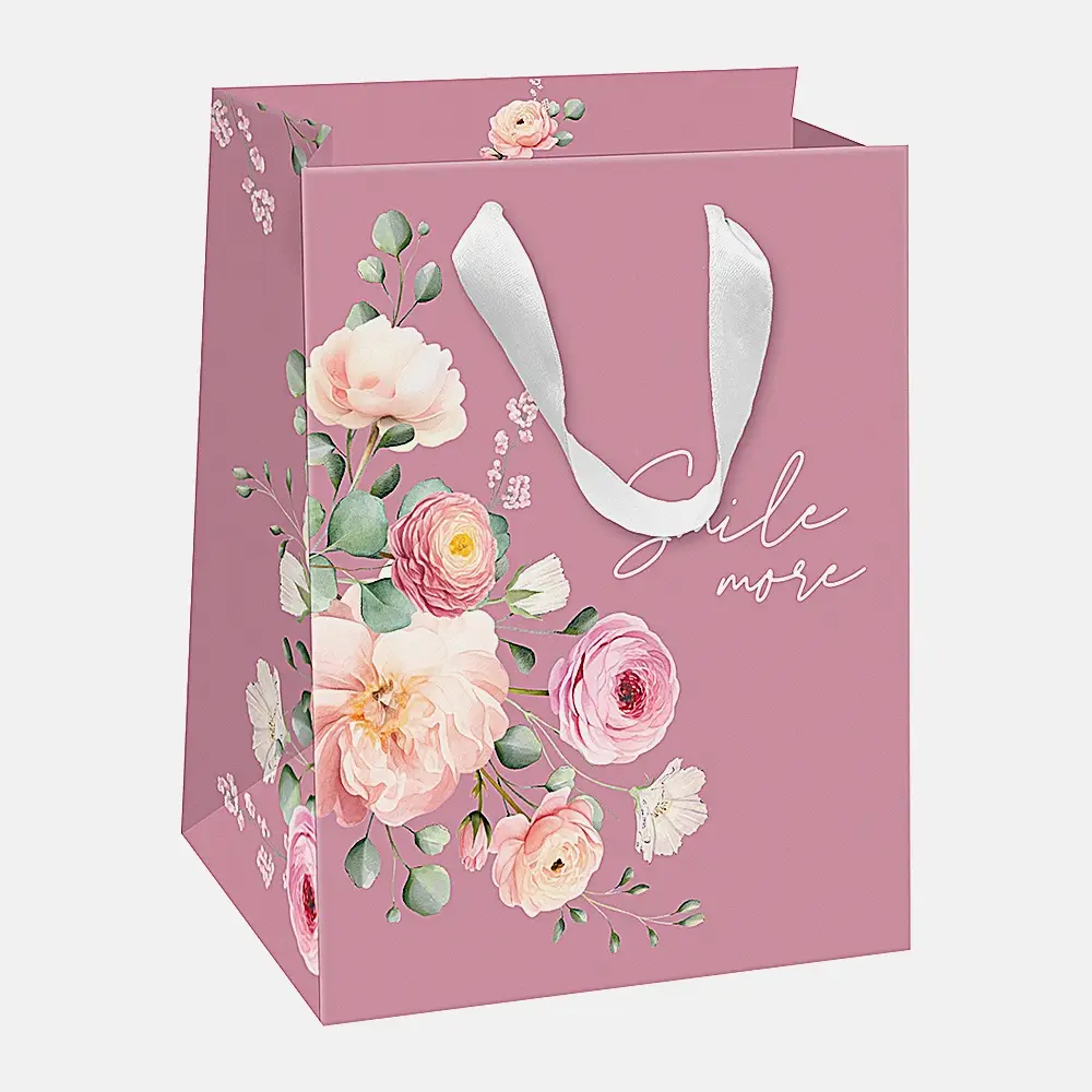 Пакет Пакетико подарочный матовая ламинация S ПДЛ W 14.6*11.4*6.4см в ассортименте