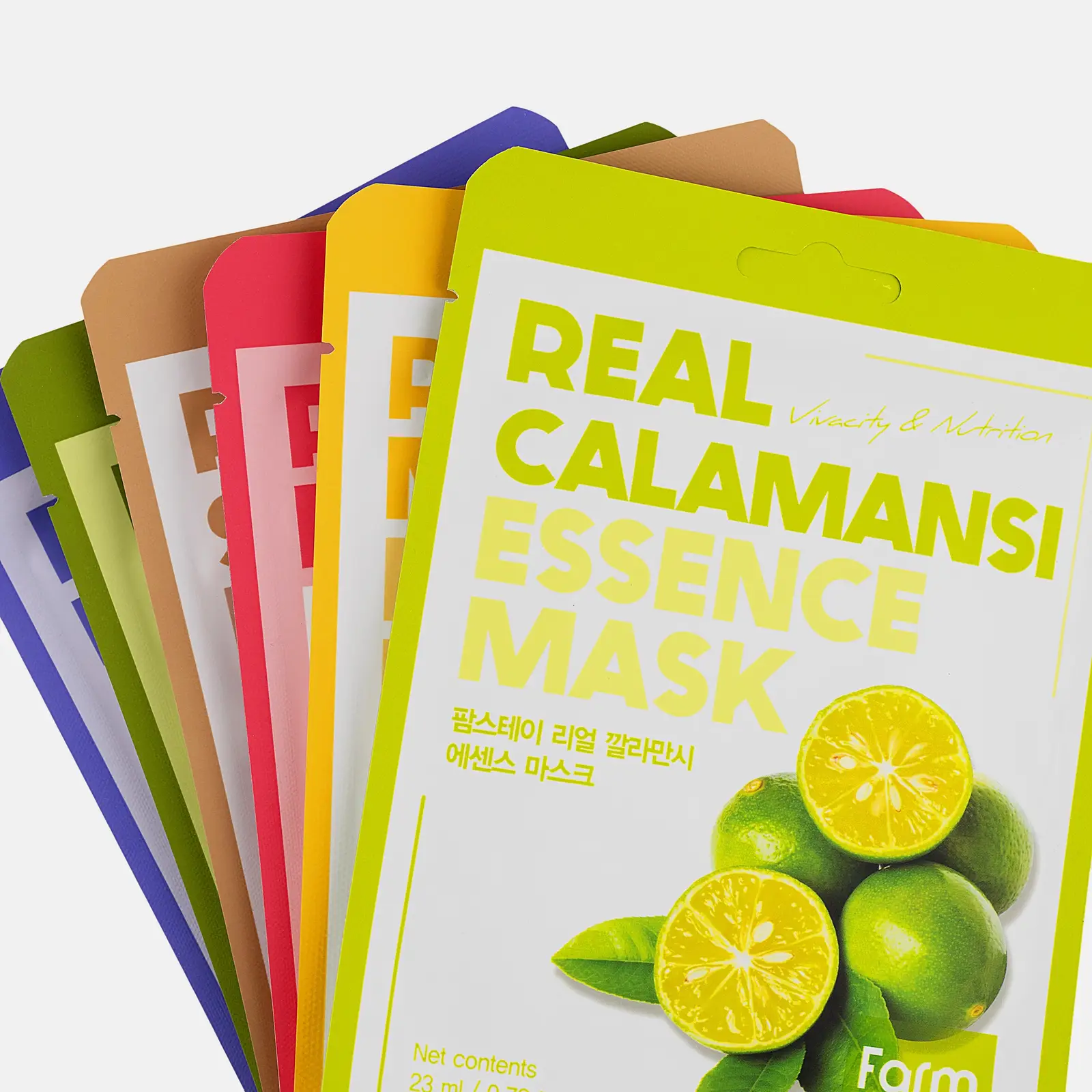 Маска для лица Farmstay тканевая с каламанси 23мл