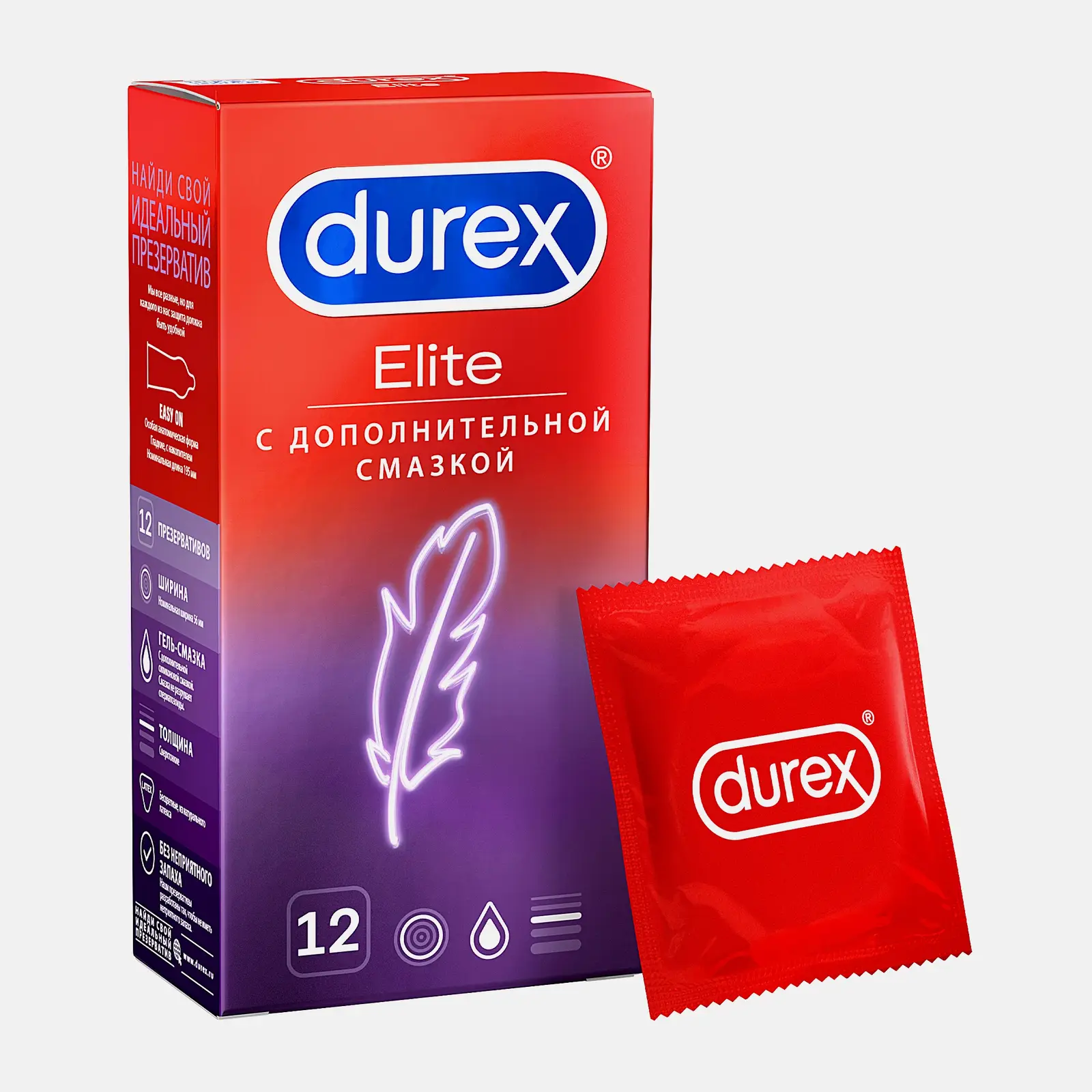Презервативы Durex Elite 12шт