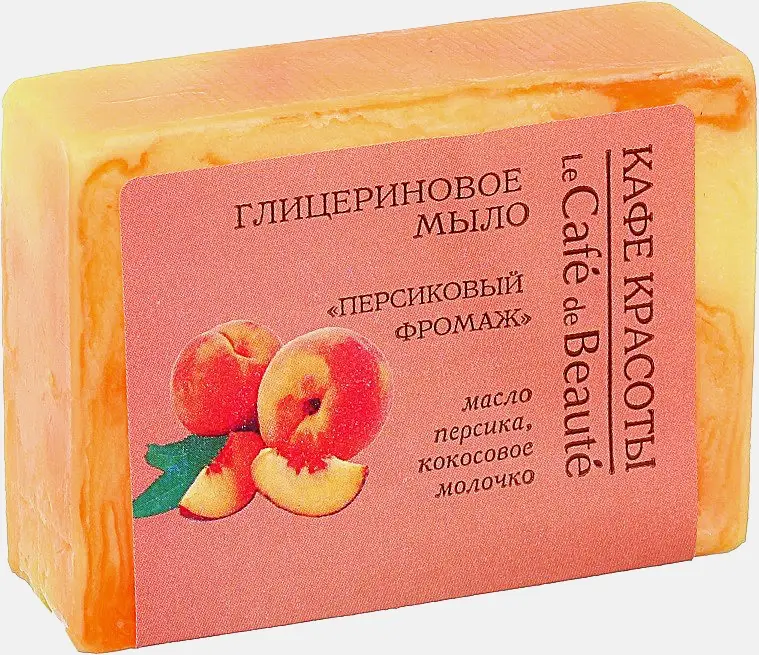 Глицириновое мыло Кафе красоты ручной работы 100г в ассортименте
