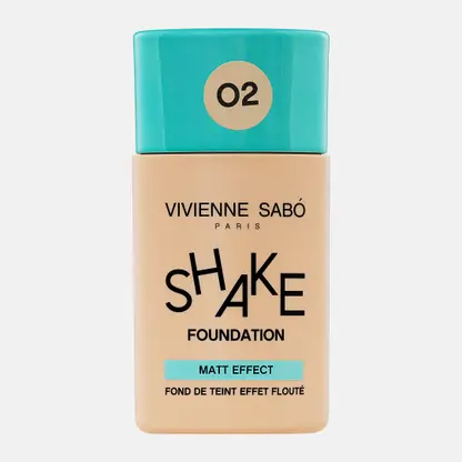 Тональный крем Vivienne Sabo Shakefoundation матовый тон 02
