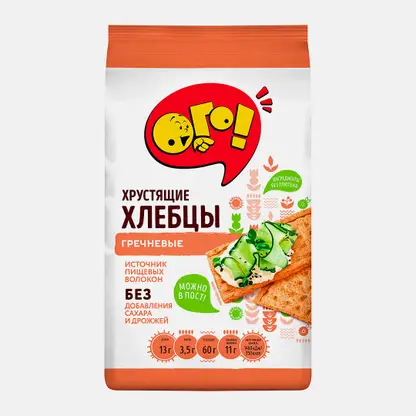 Хлебцы гречневые Ого! 75г