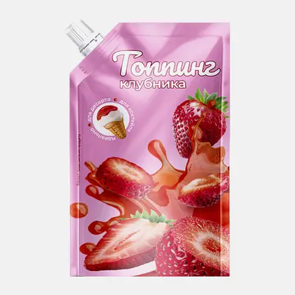 Топпинг клубника 270г