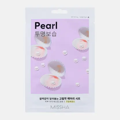 Маска для лица Missha с экстрактом жемчуга 19г 1шт