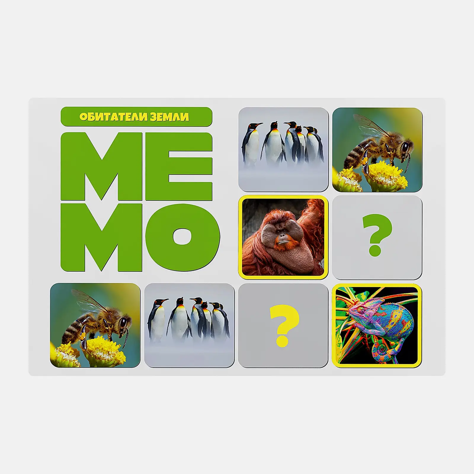 Игра настольная Мemo в ассортименте - фото 3