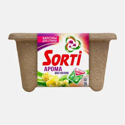 Капсулы для стирки Sorti Арома Магнолия 10шт