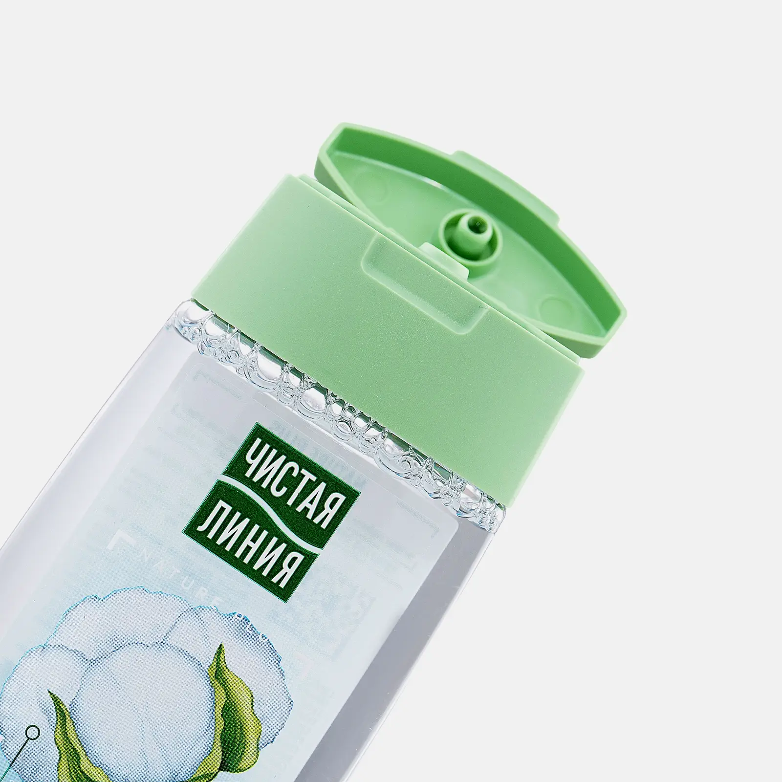 Лосьон для снятия макияжа с век Бережное очищение Чистая линия 100мл