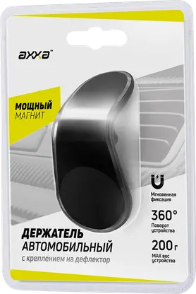 Автомобильный держатель Деппа Axxa для телефона магнитный