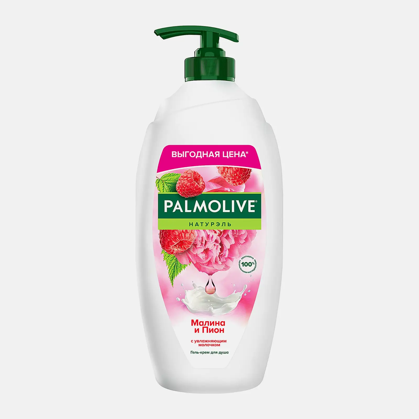 Гель для душа Малина и Пион Palmolive Натурэль 750мл Гель для душа Малина и Пион Palmolive Натурэль 750мл