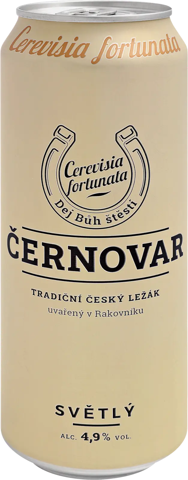 Изображение товара Пиво Cernovar светлое фильтрованное 4.9% 500мл прямиком из Чехии