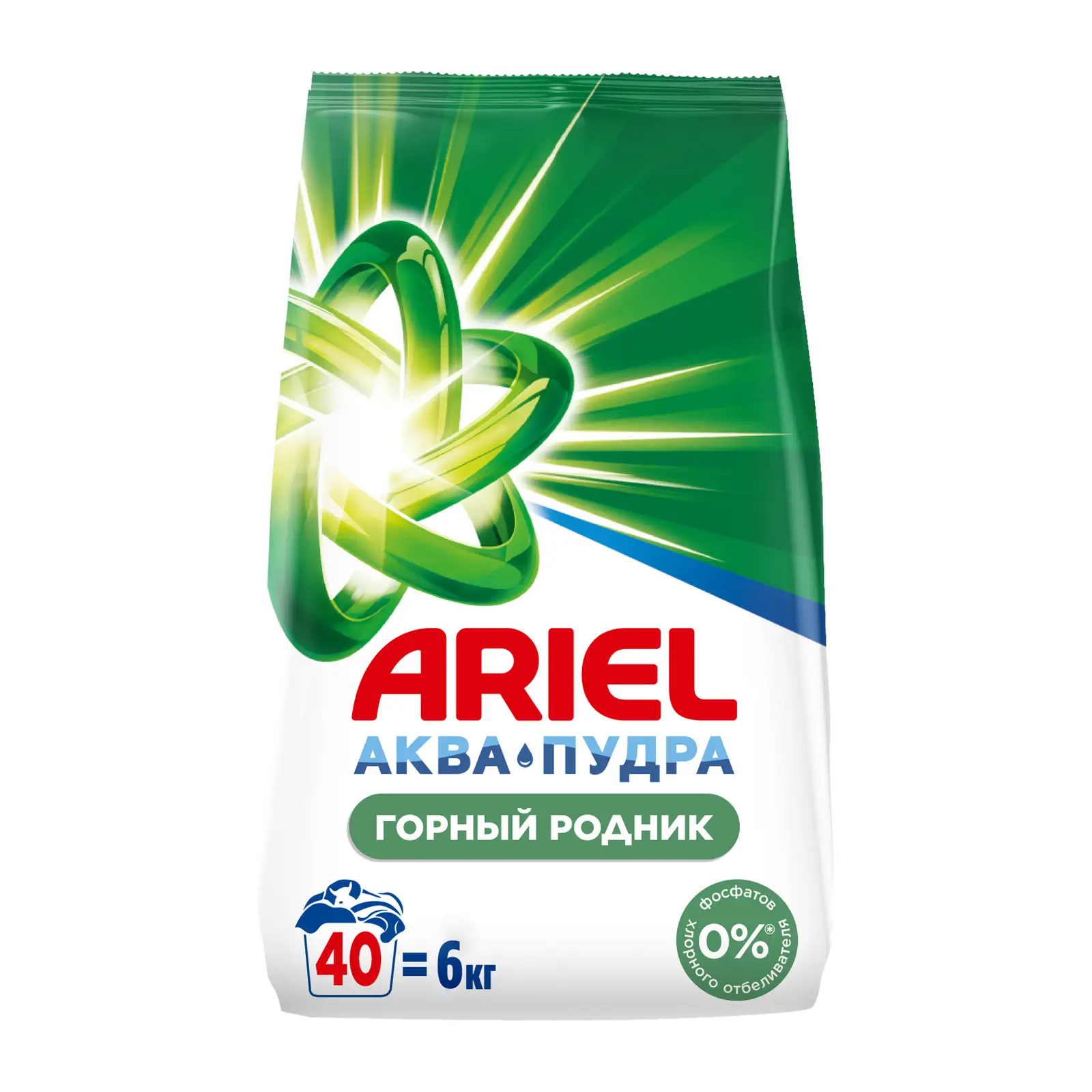 Стиральный порошок Ariel Автомат Горный родник 6кг