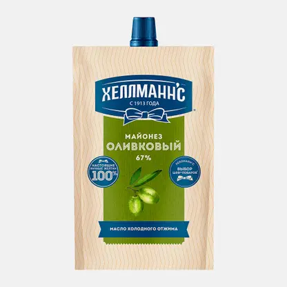 Майонез Оливковый Хеллманнс 67% 300г