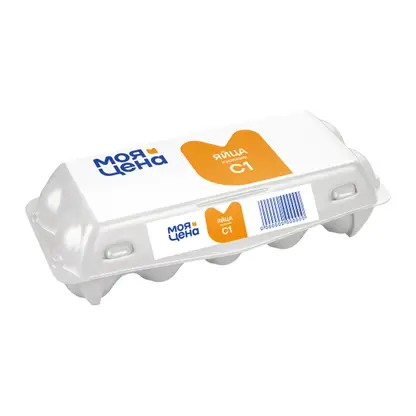Изображение товара Куриное яйцо C1 10шт в ассортименте