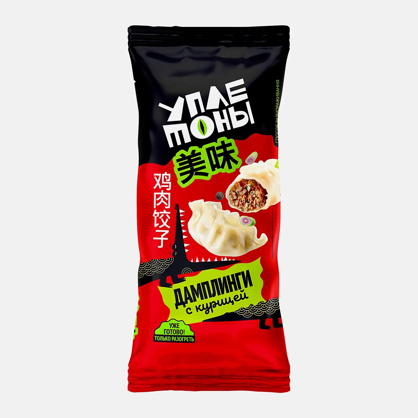 Изображение товара Дамплинги с курицей Уплетоны 150г