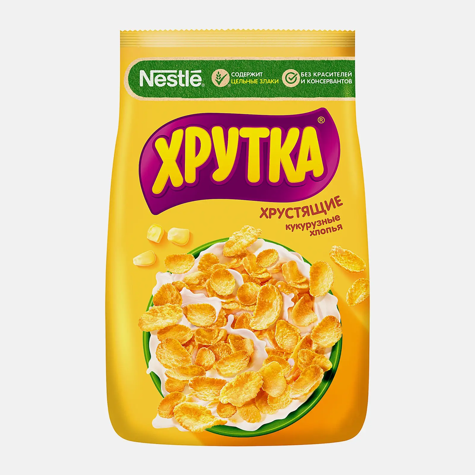 Изображение товара Кукурузные хлопья Хрутка 290г с кальцием