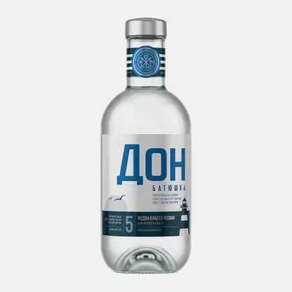 Водка Дон Батюшка 40% 500мл