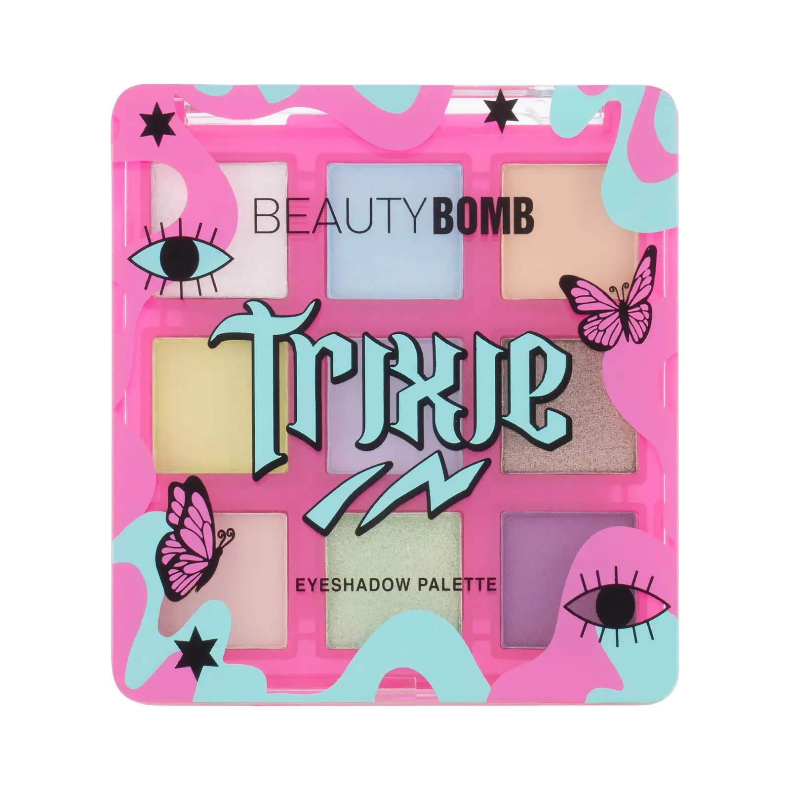 Палетка теней Beauty Bomb Trixie тон 01