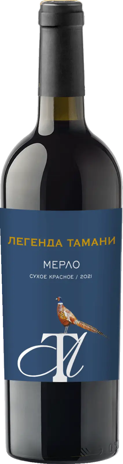 Изображение товара Вино Легенда Тамани Мерло красное сухое 750мл Россия