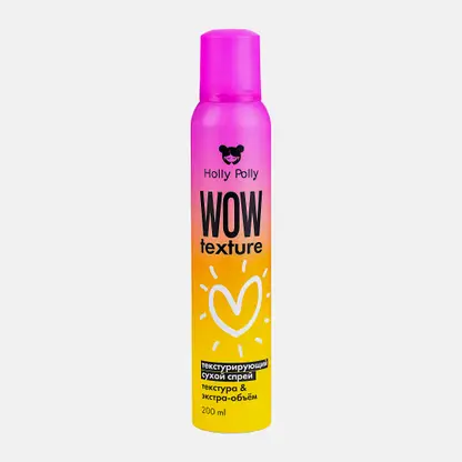 Сухой спрей Текстура и Экстра-объём Wow Texture Holly Polly 0.2л
