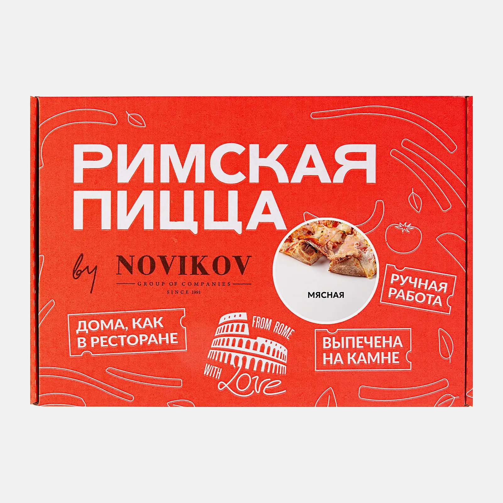 Изображение товара Пицца Сыроварня Римская мясная 20*25см 390г